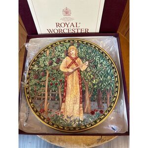 Vintage Royal Worcester for Past Times Bone China Plate, ‘The Orchard - Autumn ’